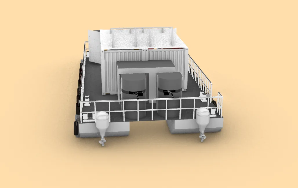 20ft Accommodation Barge view 27